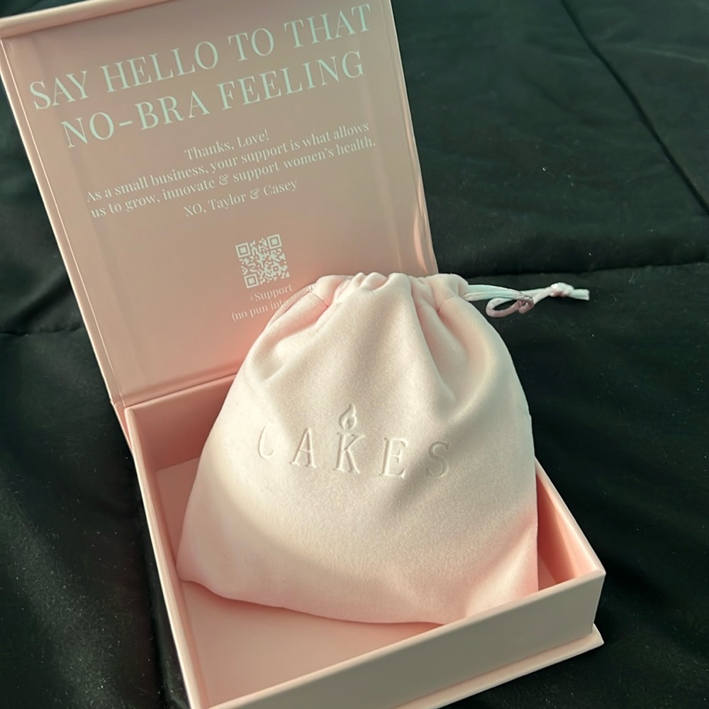 Nipple coverings never worn. For dresses and tank tops. Maybe bodysuits